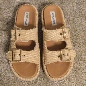 Steve Madden Tan Sandals